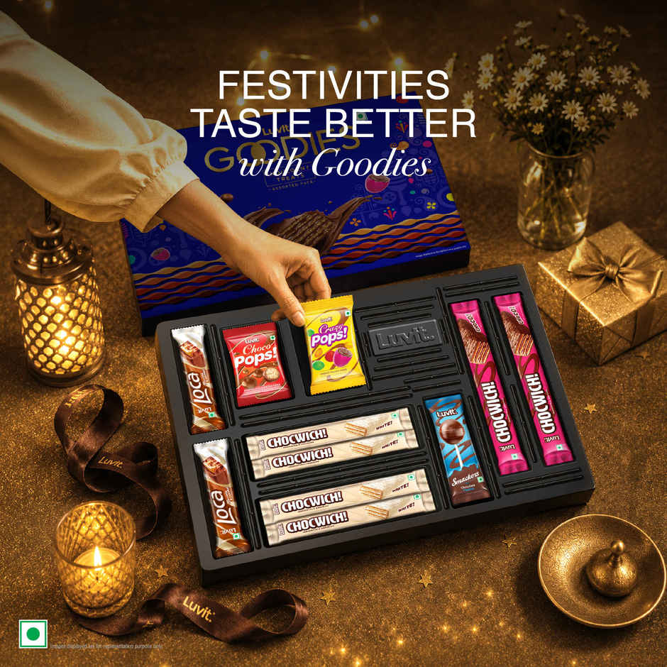 Luvit Goodies Assorted Chocolate Pack | Fun Mix for Gifting & Snacking