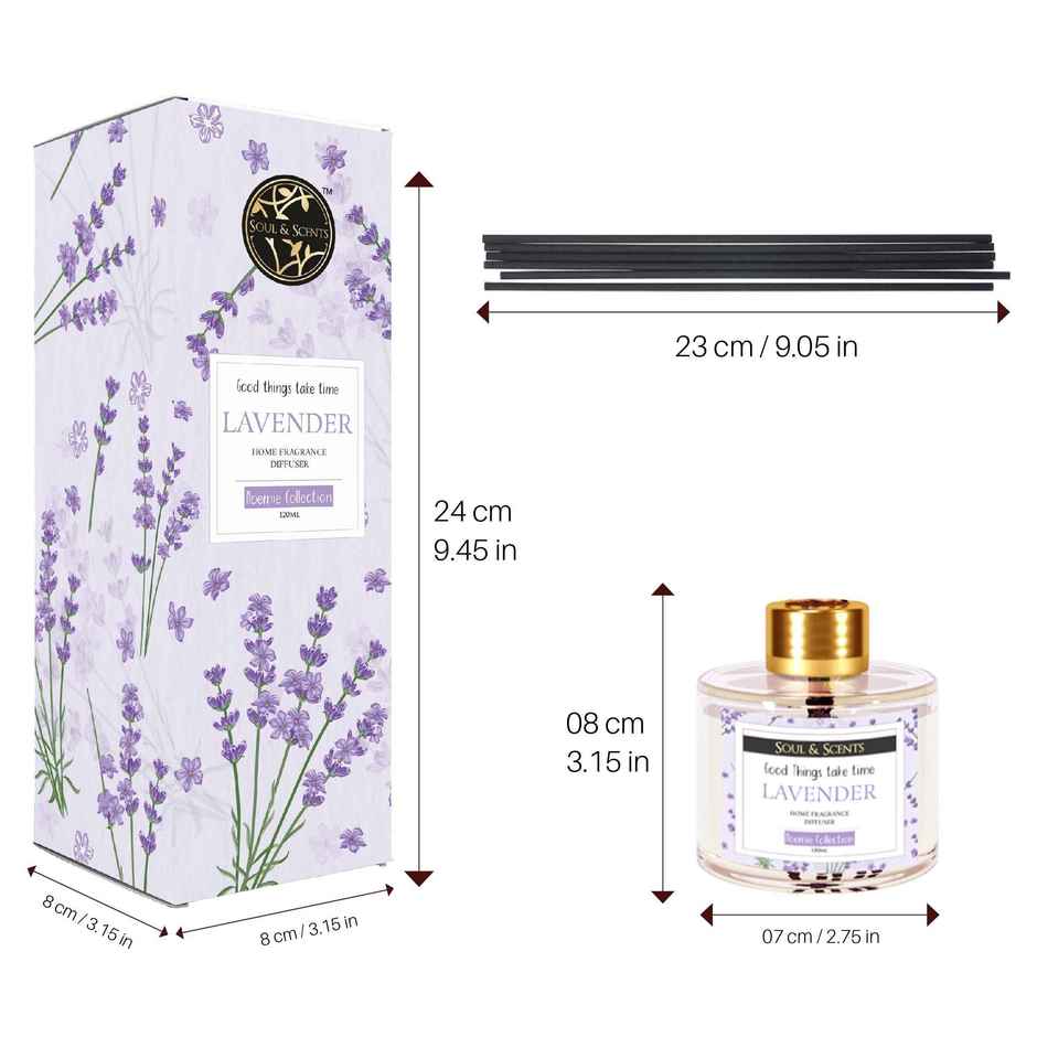 Soul & Scents Lavender Reed Diffuser