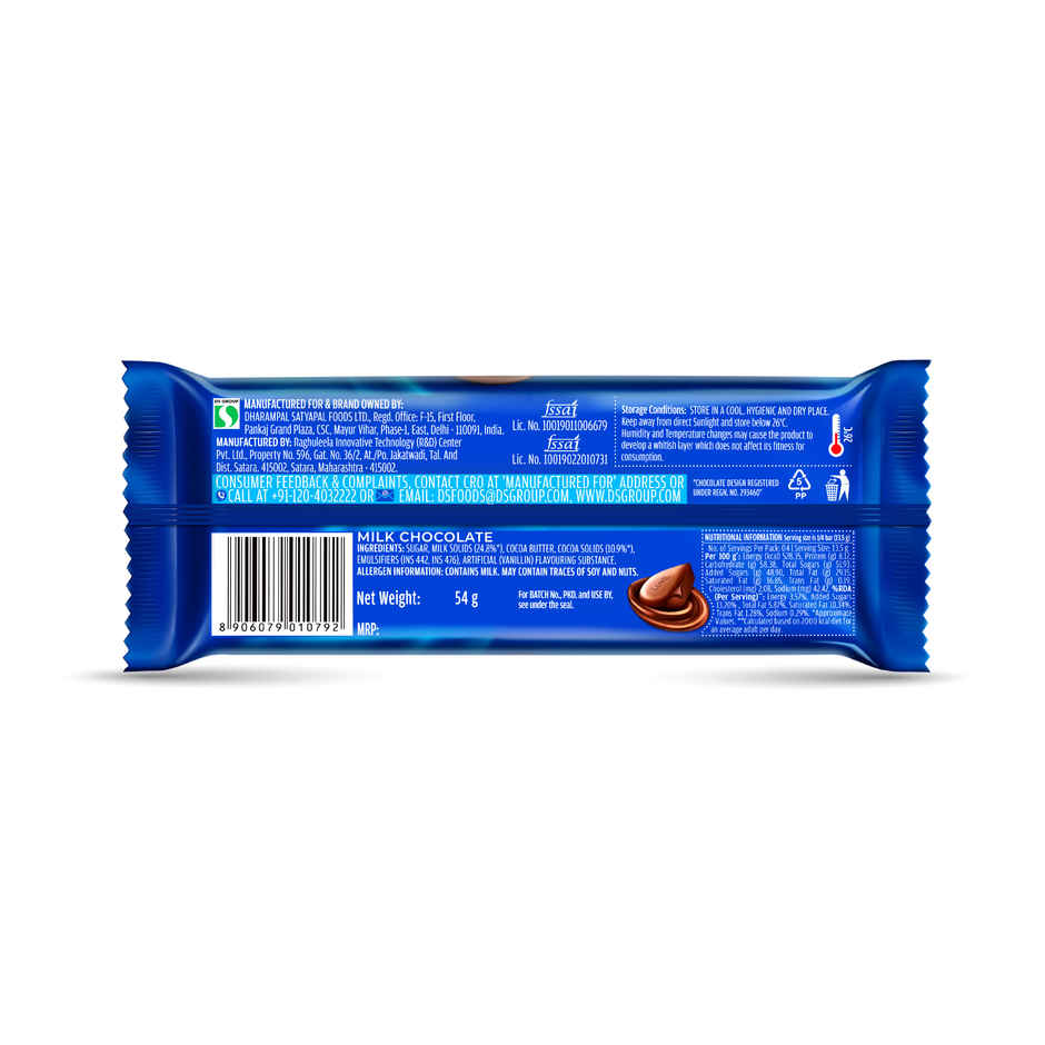 Luvit Luscious Milk Chocolate Bar