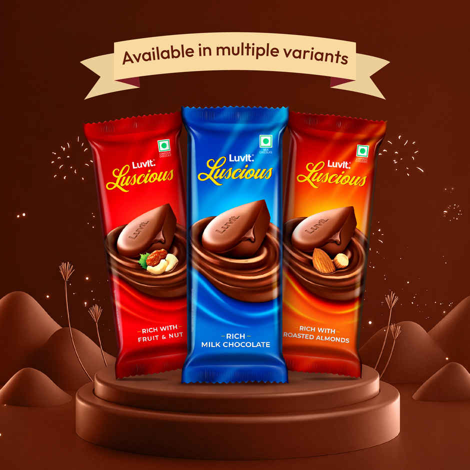 Luvit Luscious Milk Chocolate Bar