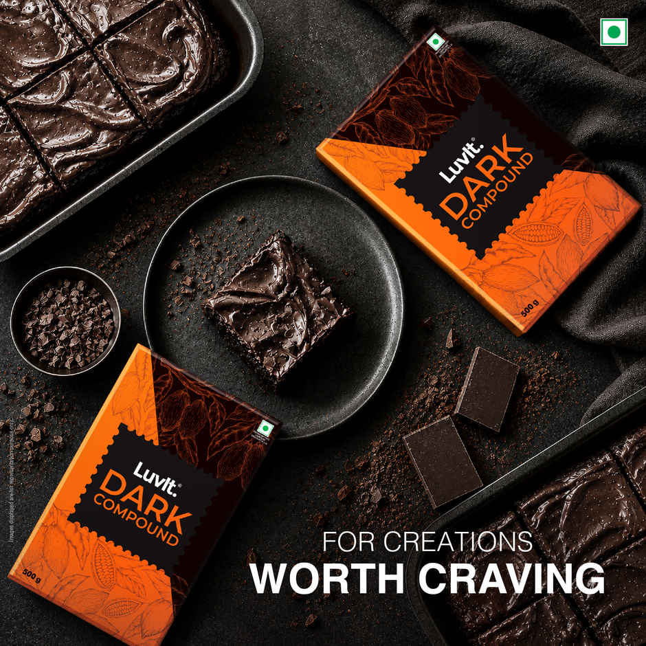 Luvit Dark Compound Chocolate Bar