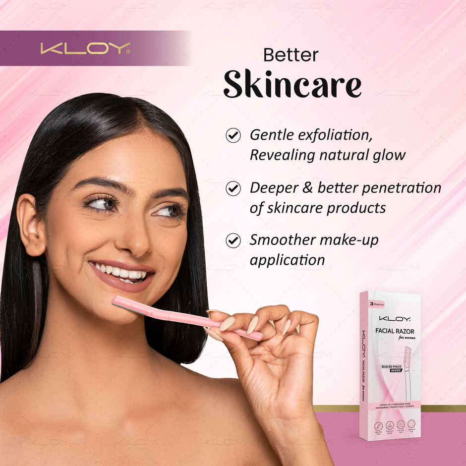KLOY Facial Razor For Women