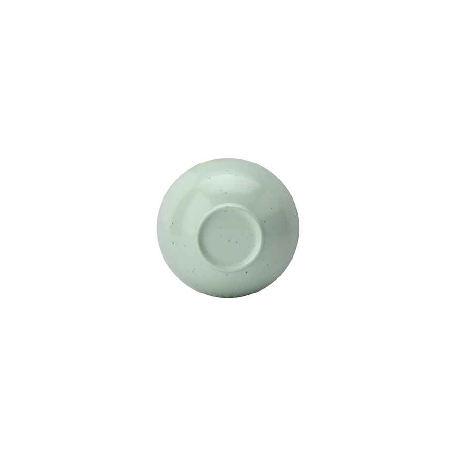 BAY6 Minto Series Round Melamine Veg/Curry Bowl -4.5"-GREEN SPEAKLESpeckle -Set of 2
