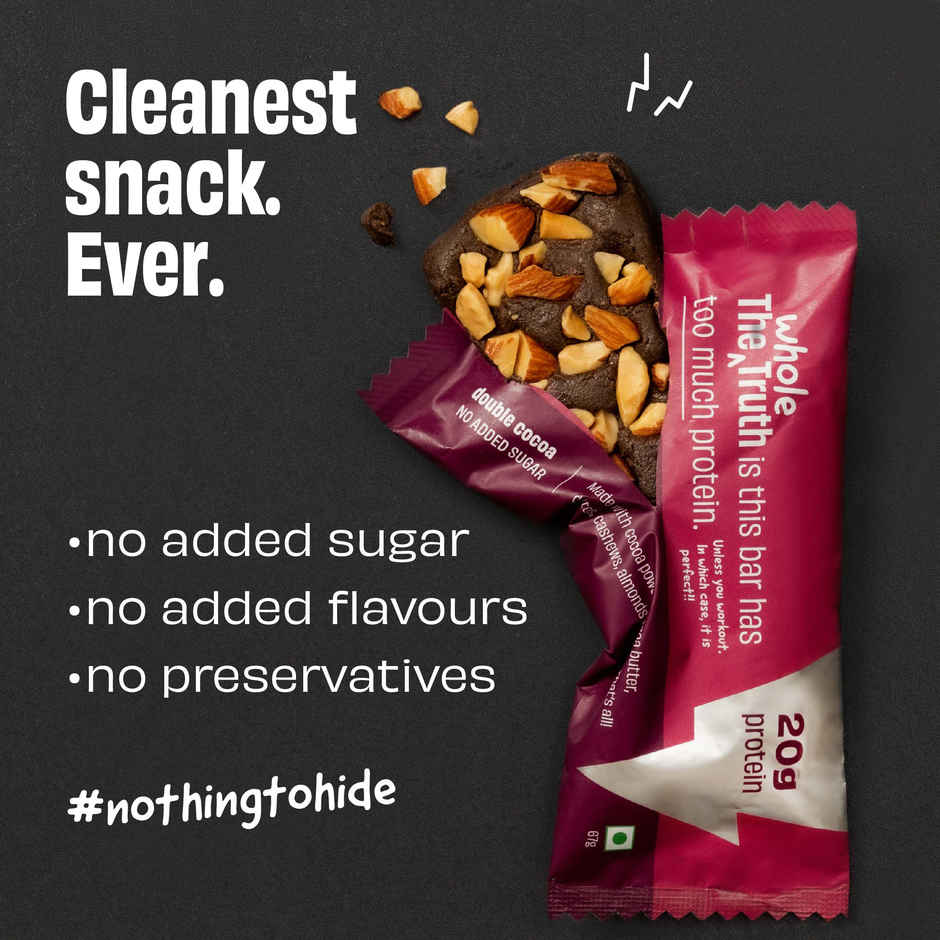 The Whole Truth 20g Protein Double Cocoa Protein Bar