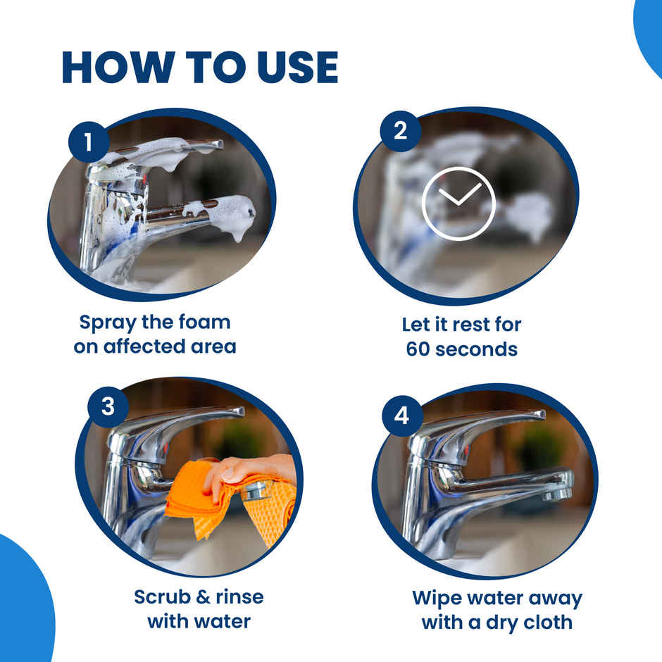 Happi Planet Limescale Remover & Kitchen Cleaner Spray Combo