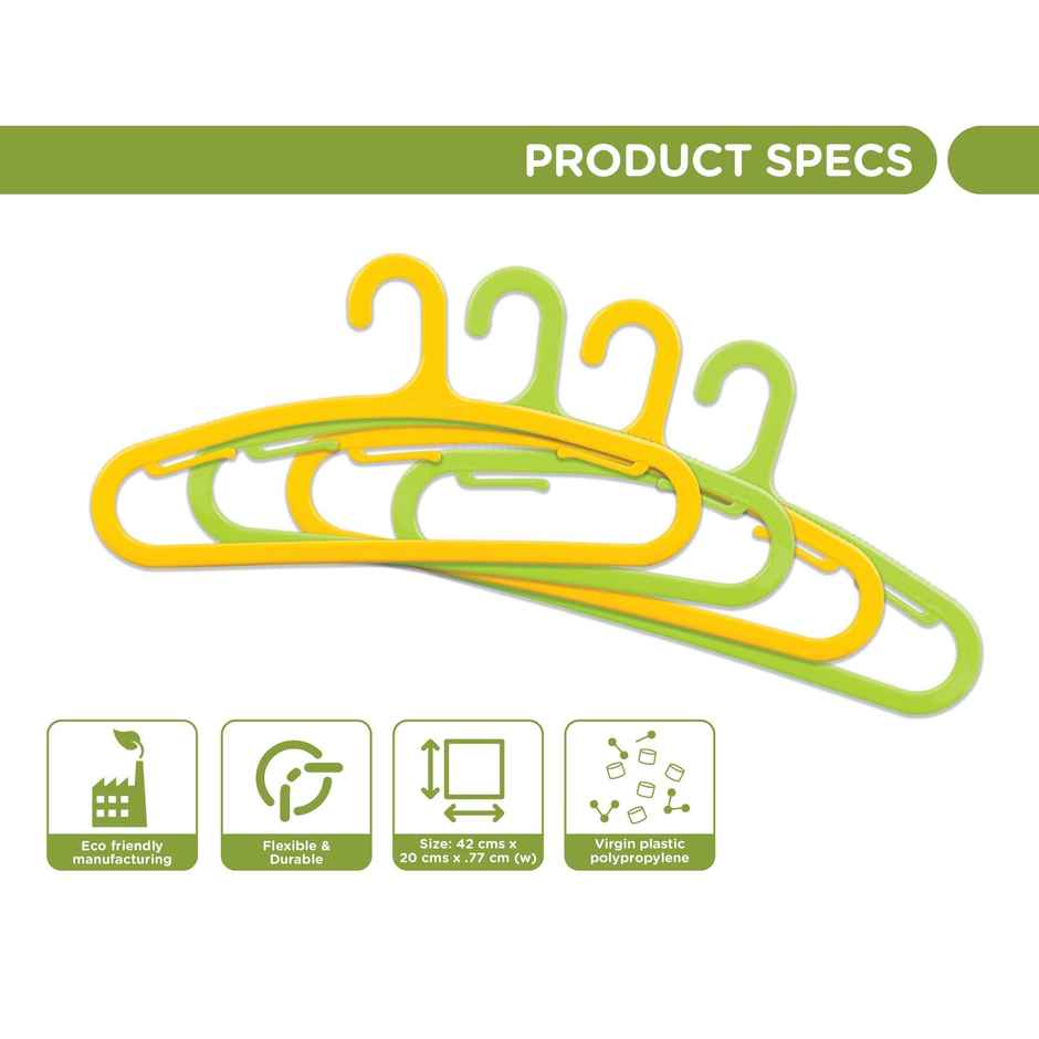 Happy To Hang 12 Piece Trendz Polypropylene Hanger
