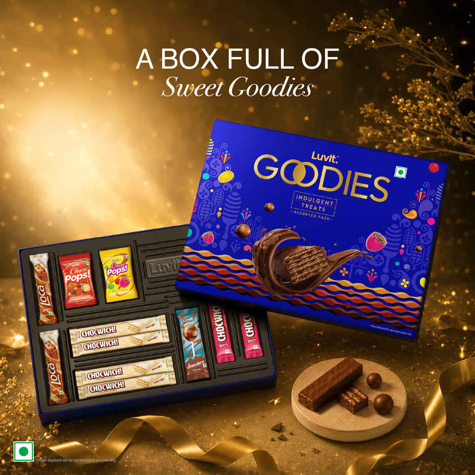 Luvit Goodies Assorted Chocolate Pack | Fun Mix for Gifting & Snacking