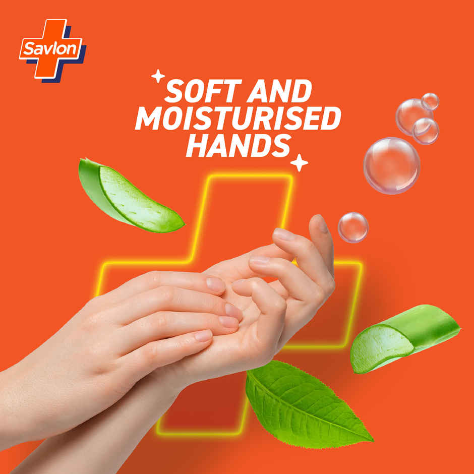 Savlon Moisture Shield Germ Protection Hand Wash (200ml) & Savlon Moisture Shield Germ Protection Hand Wash (650ml) Combo
