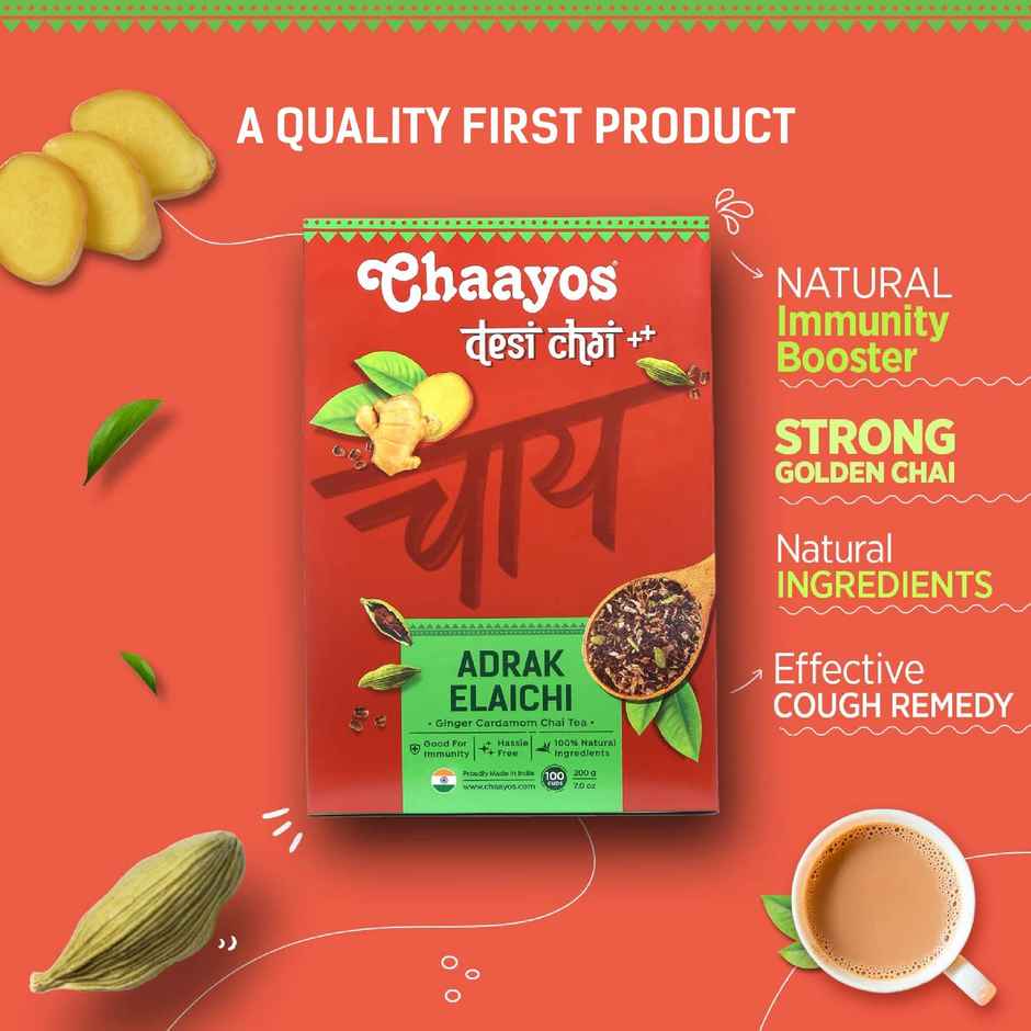 Chaayos Adrak Elaichi Tea