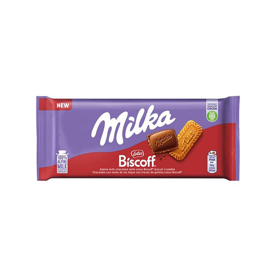 Milka Lotus Biscoff Bar