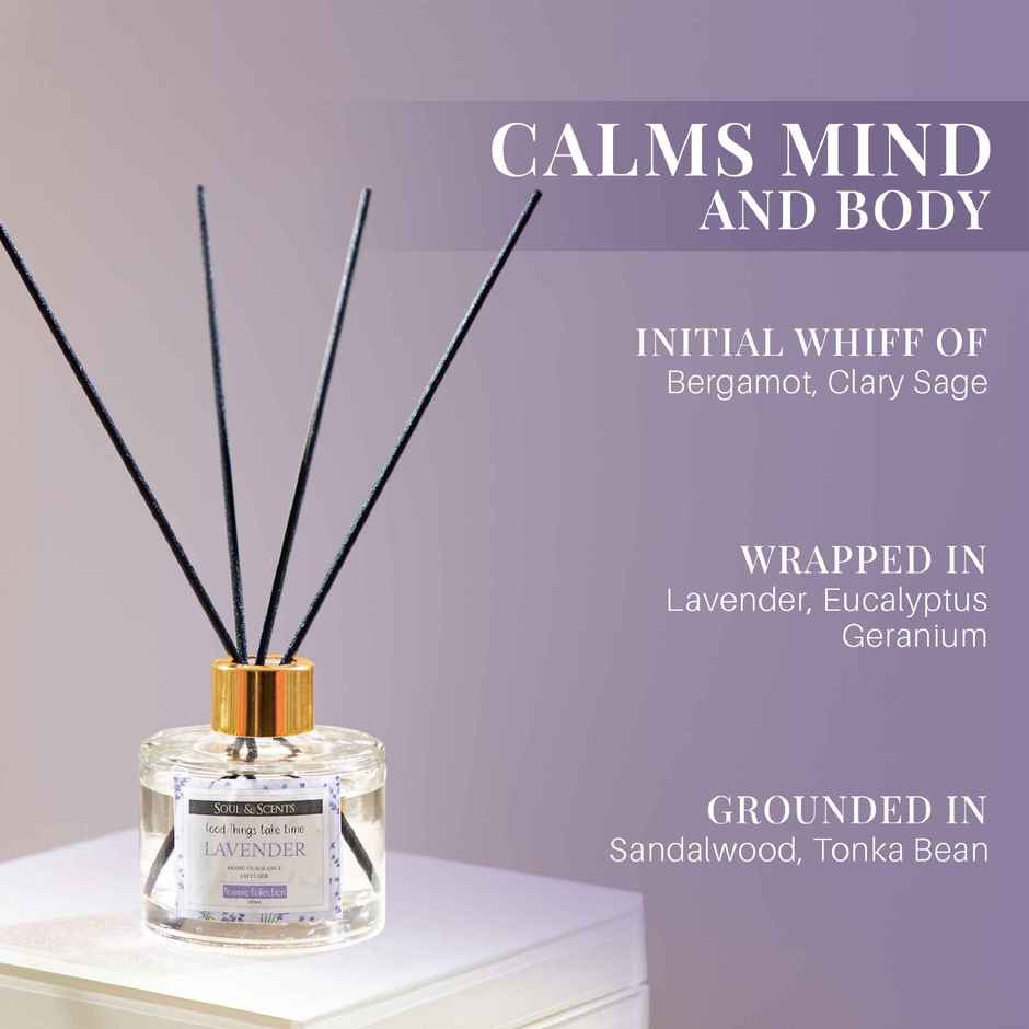 Soul & Scents Lavender Reed Diffuser