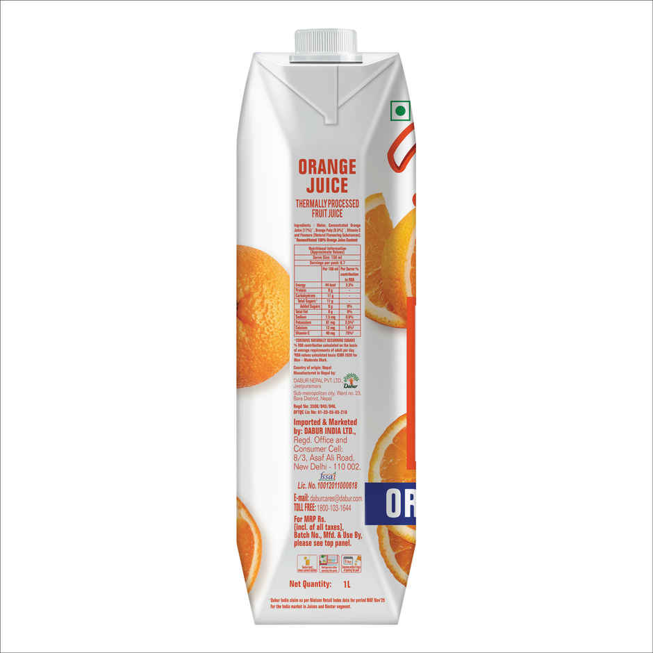 Real Activ Orange Juice | No Added Sugars & Preservatives