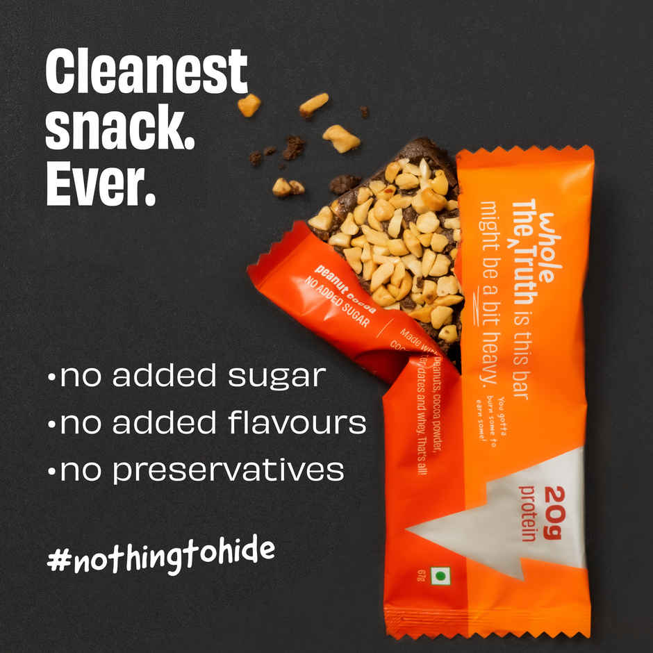 The Whole Truth 20g Protein Peanut Cocoa Protein Bar