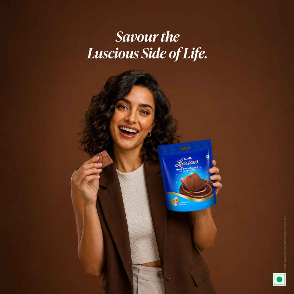LuvIt Luscious Love Delights Milk Chocolate Bar