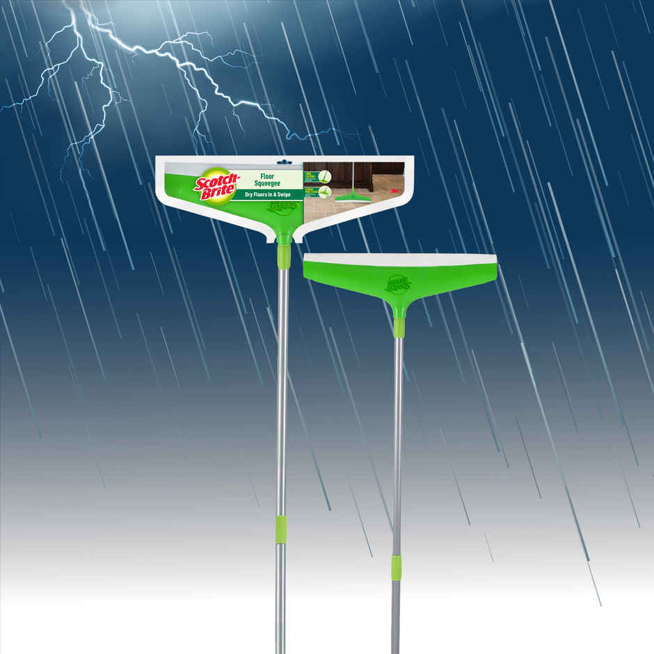 Scotch-Brite Telescopic Floor Squeegee Wiper