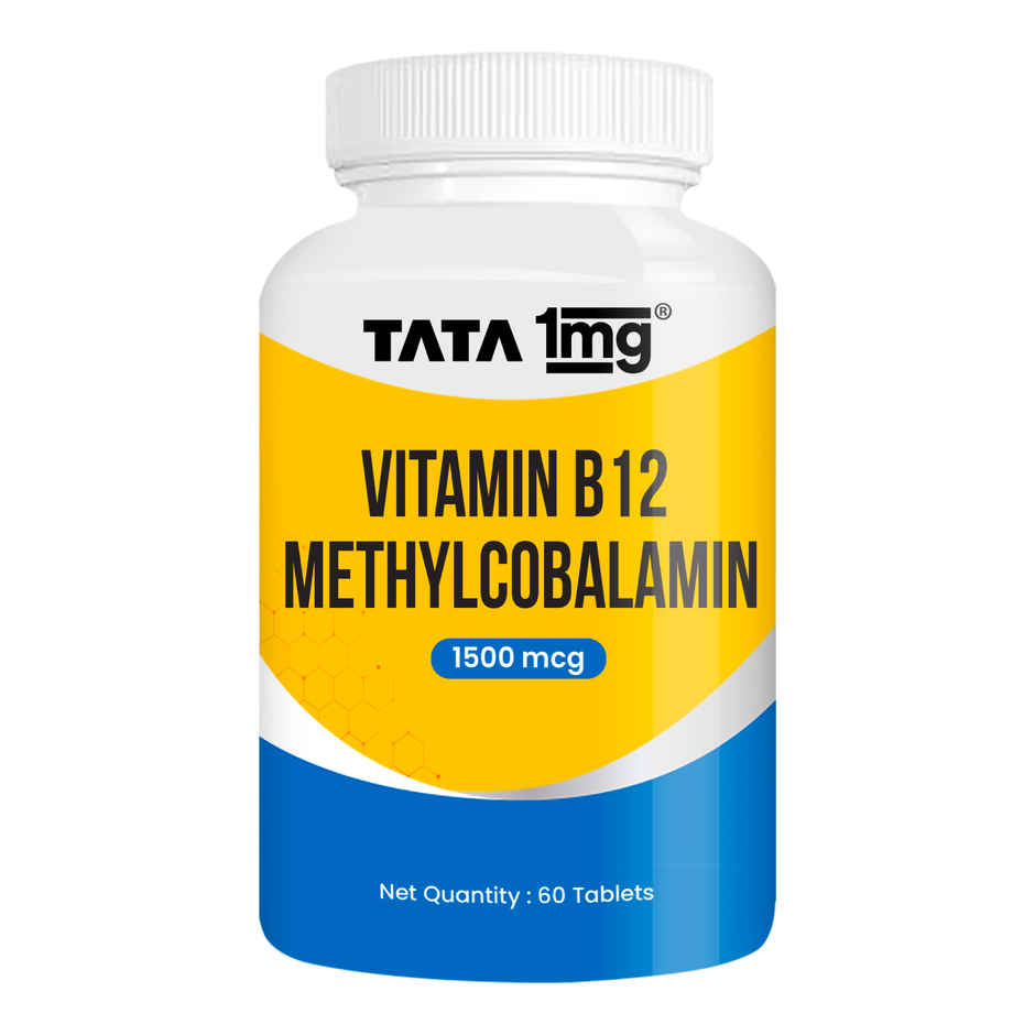 Tata 1mg Vitamin B12 Methylcobalamin 1500mcg Tablet
