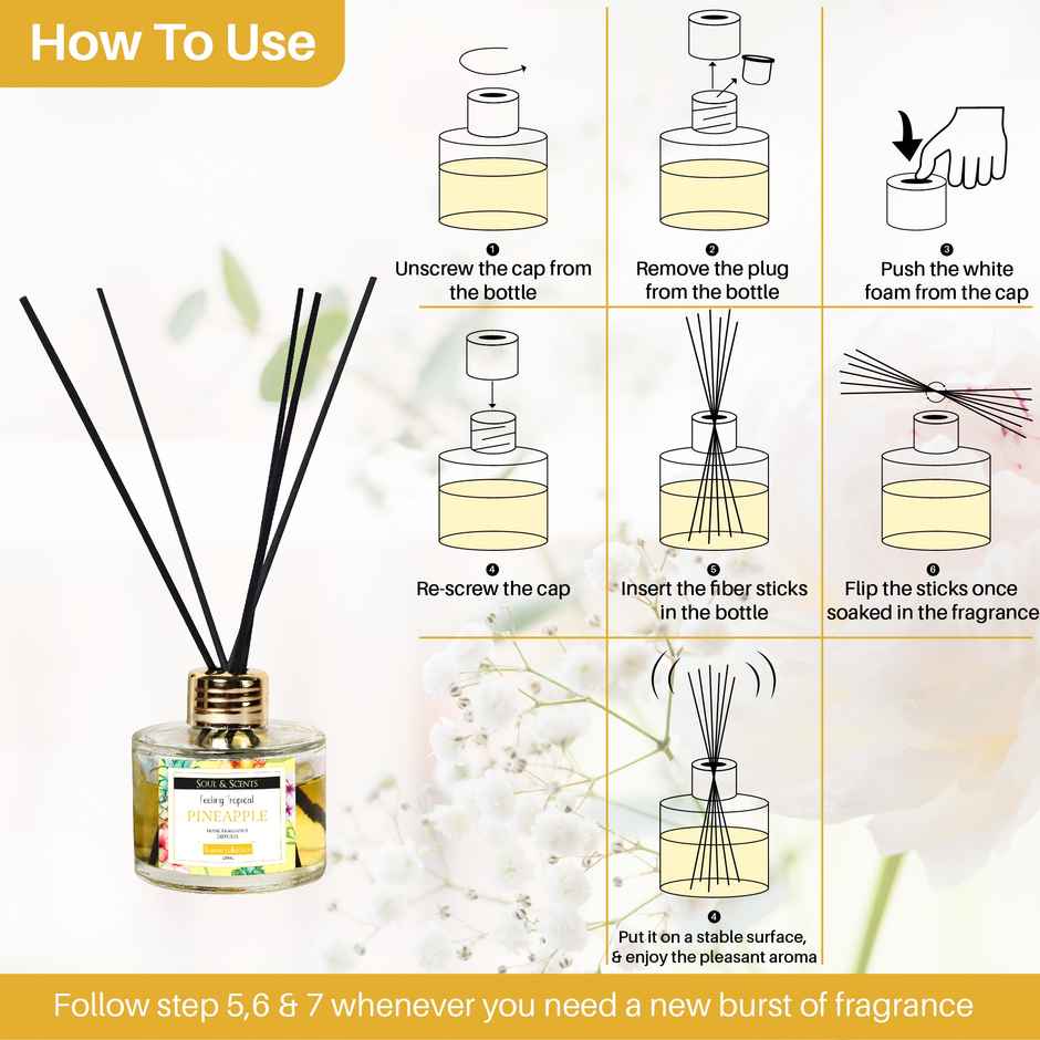 Soul & Scents Pineapple Reed Diffuser