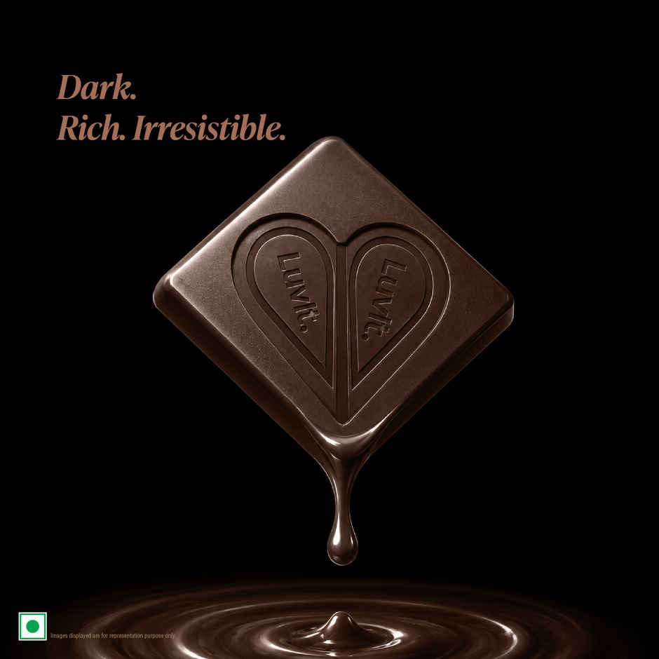 LuvIt Luscious Love Delights Dark Chocolate Bar