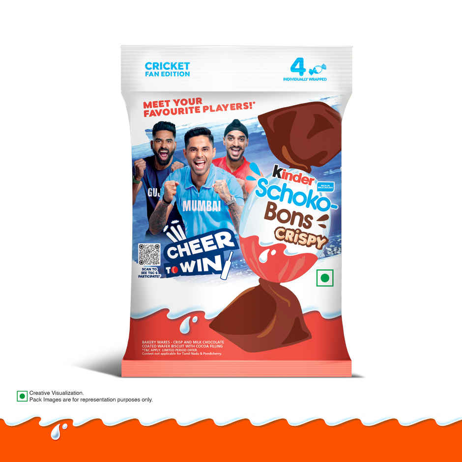 Kinder Schoko-Bons Crispy | 4 pcs