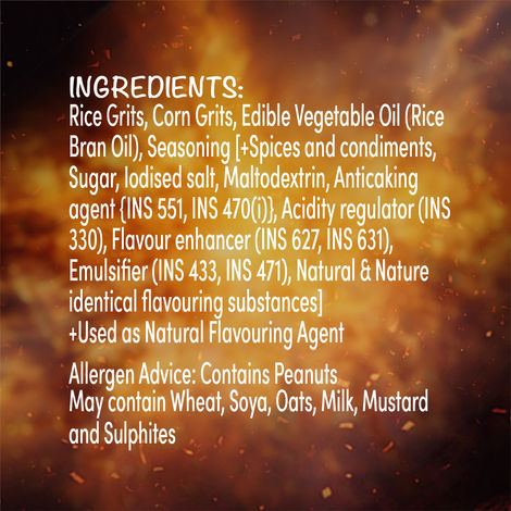 Too Yumm! Bhoot Karare Spicy Chilli Flavour Crisps | No Palm Oil Snacks