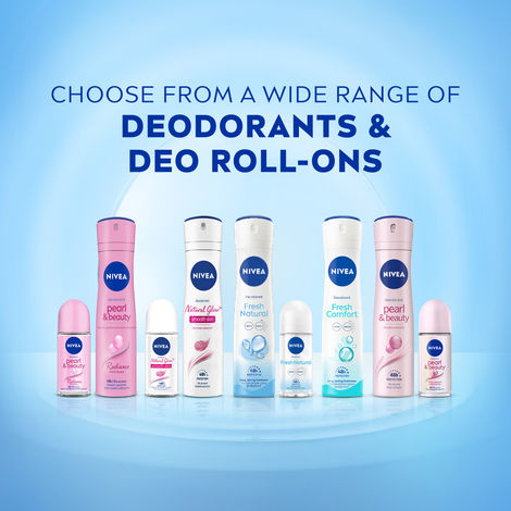 Nivea Women Deodorant Fresh Natural Long Lasting Freshness & 48h Protection
