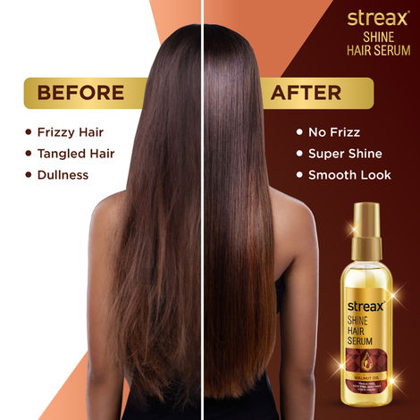 Streax Hair Serum vitalised with Walnut Oil