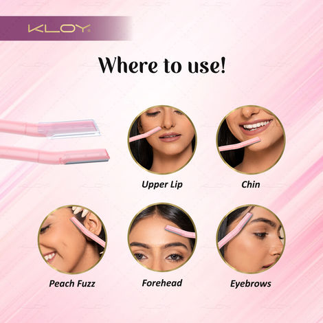 KLOY Facial Razor For Women