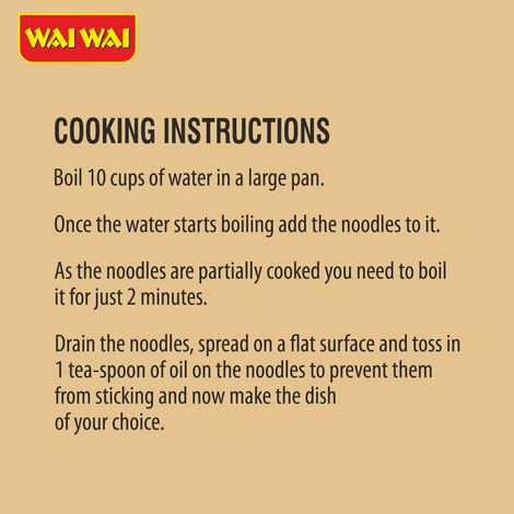 Wai Wai Oriental EGG Hakka Noodles