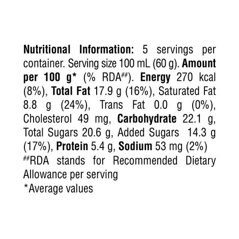 Amul Ice Lounge Irani Kulfi Ice Cream Tub