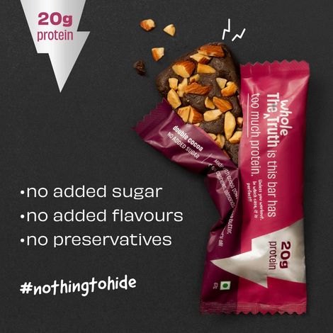 The Whole Truth 20g Protein Double Cocoa Protein Bar