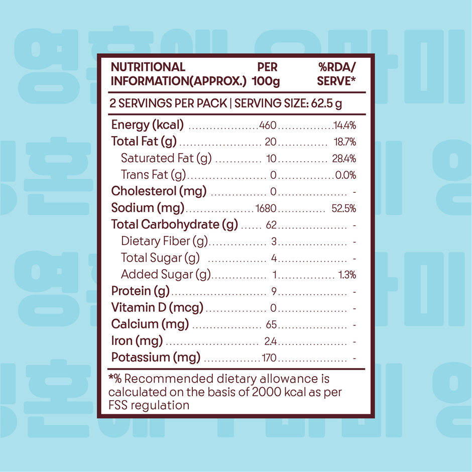 Gimi Gimi - Soulful Umami - Veg Korean Ramen Noodles
