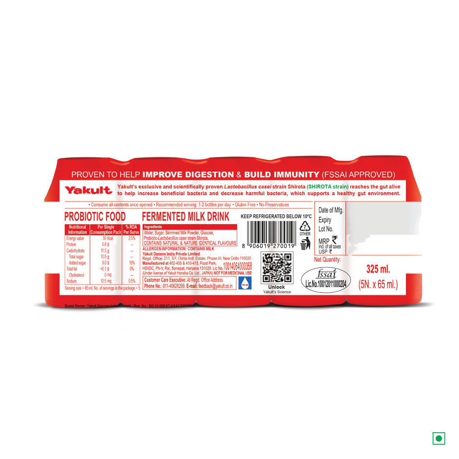 Yakult Probiotic Fermented Milk Drink Combo