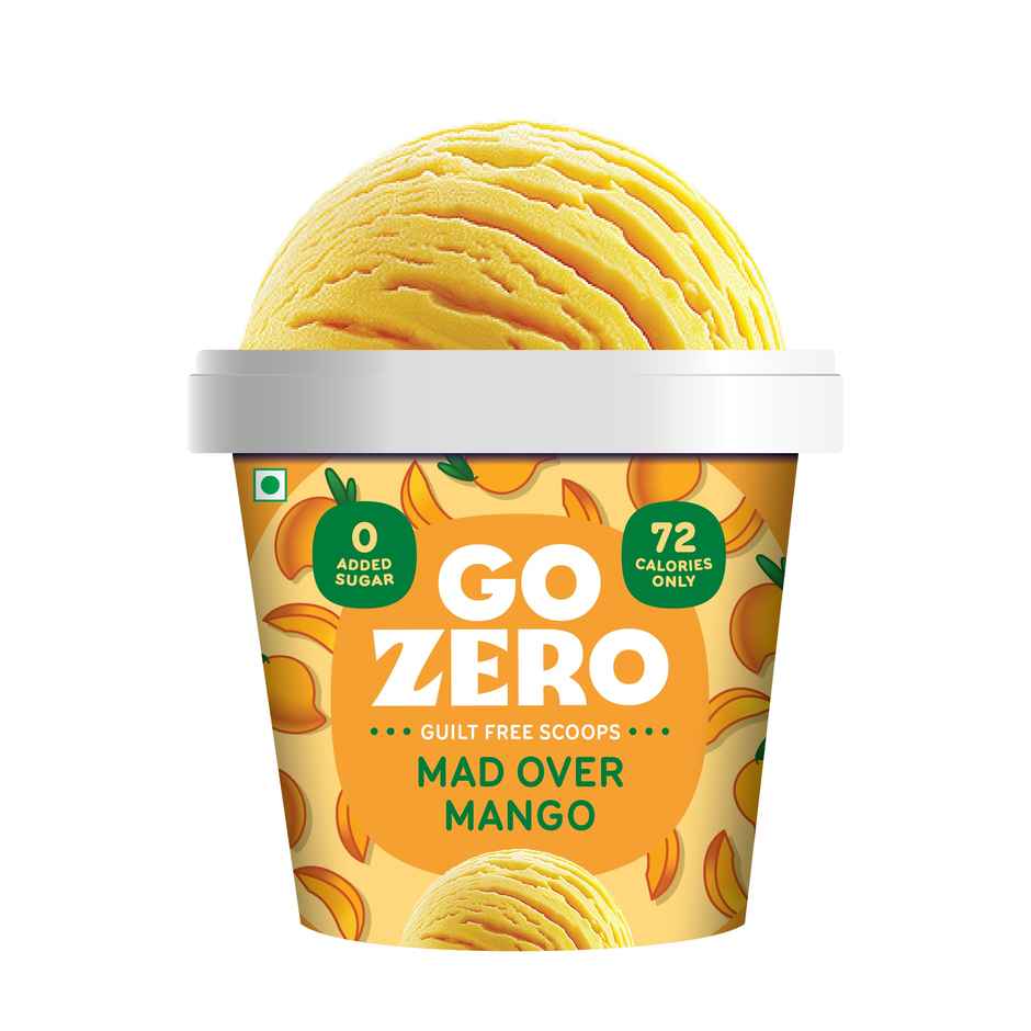 Go Zero Mad Over Mango Low Calorie Guilt Free Ice Cream Cup