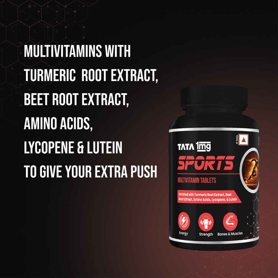 Tata 1mg Sports Multivitamin Pack Of 60