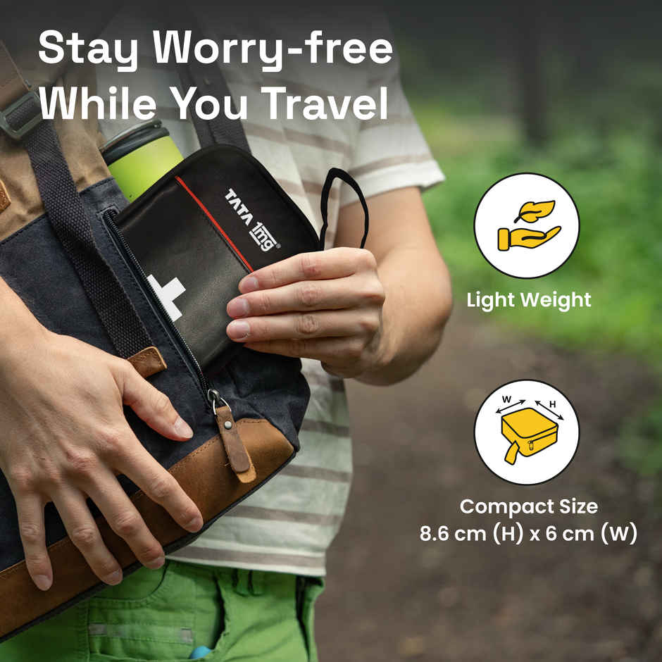Tata 1mg First Aid Kit | Home - Sports and Fitness - Vehicle - Workplace