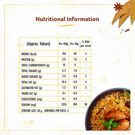 India Gate Classic Hyderabadi Biryani Masala