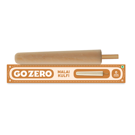 Go Zero Malai Kulfi Low Calorie Guilt Free Ice Cream Stick