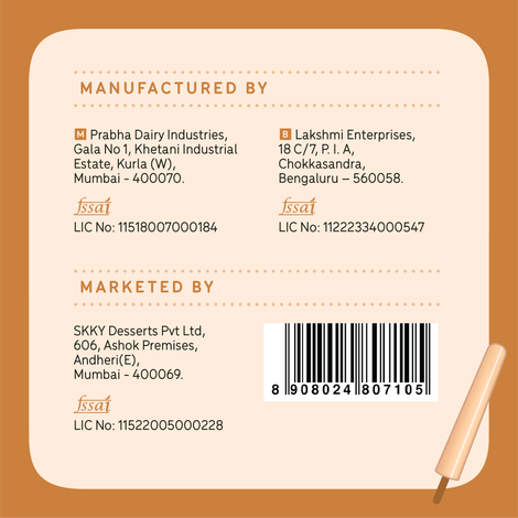 Go Zero Malai Kulfi Low Calorie Guilt Free Ice Cream Stick
