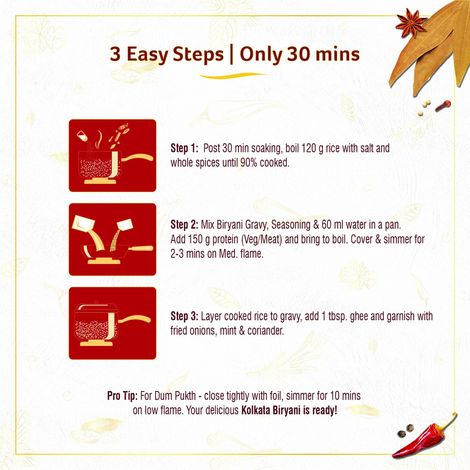 India Gate Classic Kolkata Biryani Masala