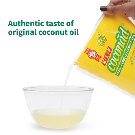KLF Coconad Pure Coconut Cooking Oil | Pouch