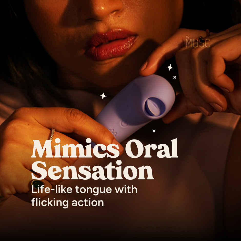 MyMuse Flick Tongue Massager | Gentle, Unique Feel