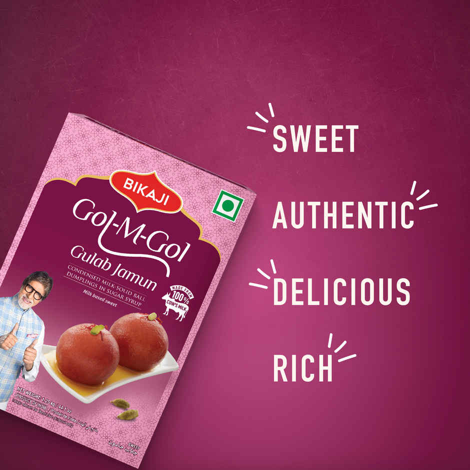 Bikaji Gol-M-Gol | Gulabjamun | Soft & Sweet