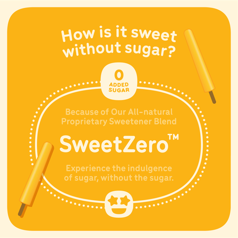 Go Zero Kesar Kulfi Low Calorie Guilt Free Ice Cream Stick