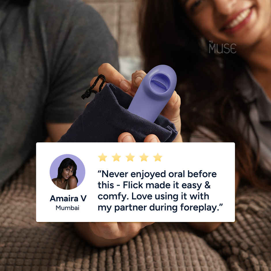 MyMuse Flick Tongue Massager | Gentle, Unique Feel