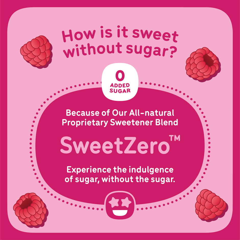 Go Zero Raspberry Duet Low Calorie Guilt Free Ice Cream Stick Combo