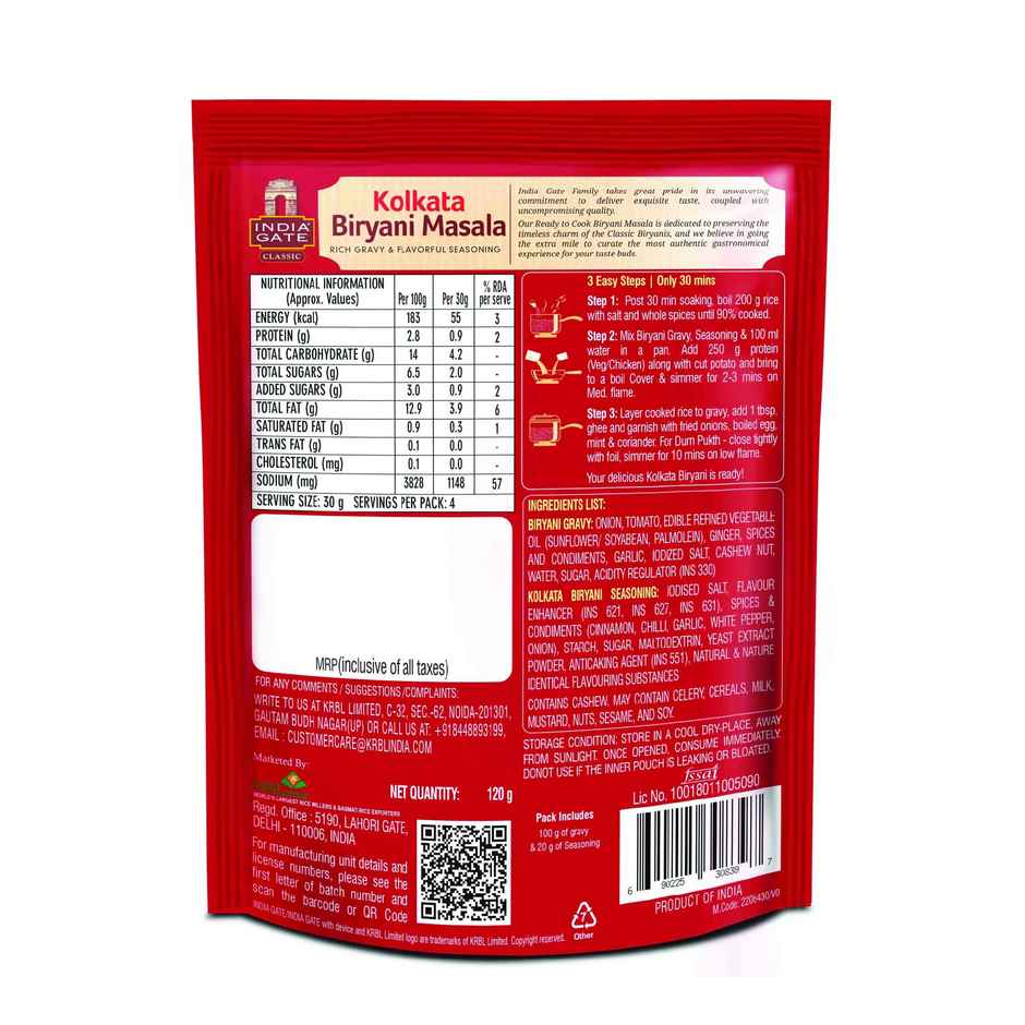 India Gate Classic Kolkata Biryani Masala
