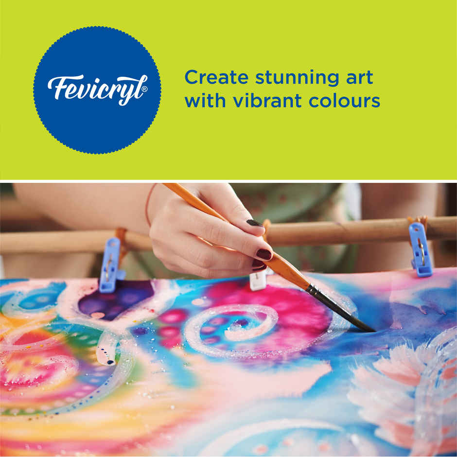 Fevicryl Acrylic Colour Set | 6 Shades | 10 ml each