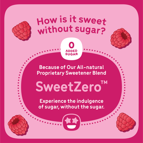 Go Zero Raspberry Duet Low Calorie Guilt Free Ice Cream Stick