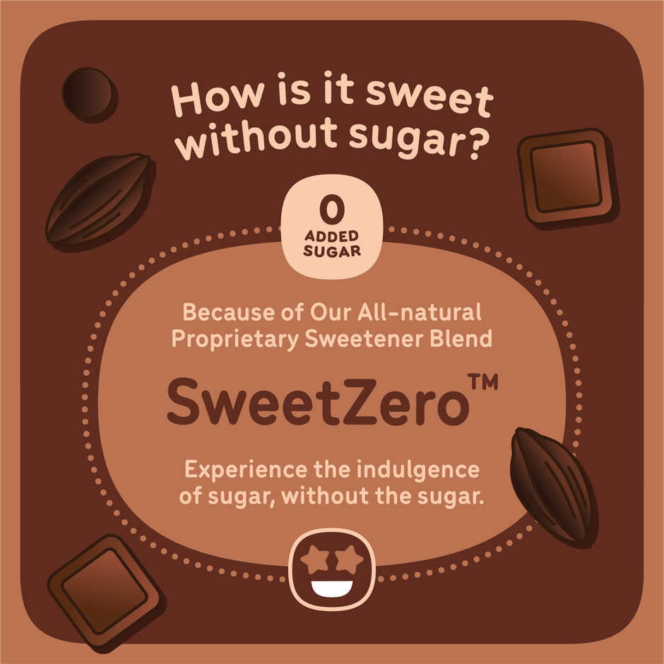 Go Zero Belgian Dark Chocolate Low Calorie Guilt Free Ice Cream Cup