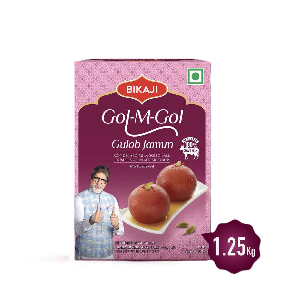 Bikaji Gol-M-Gol | Gulabjamun | Soft & Sweet